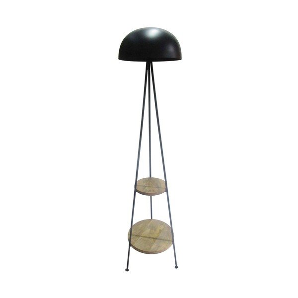Černá stojací lampa (výška 150 cm) Ardecor – Sema-image-2