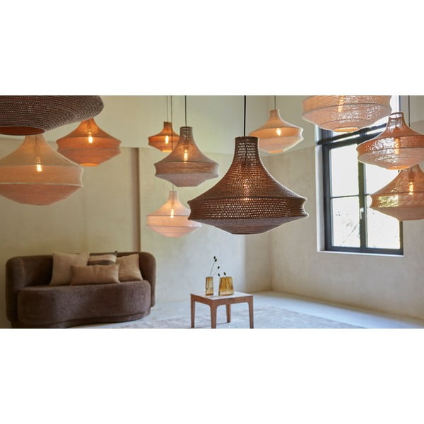 Světle hnědé stínidlo ø 50 cm Viggo – Light & Living-image-1