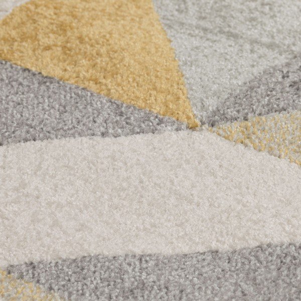 Šedo-žlutý koberec Flair Rugs Urban Triangle, 200 x 275 cm-image-1