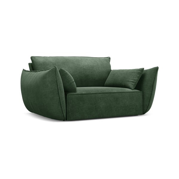 Tmavě zelené křeslo Vanda – Mazzini Sofas
