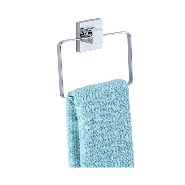 Samodržící háček na ručníky Wenko Vacuum-Loc Ring, nosnost až 33 kg-image-1