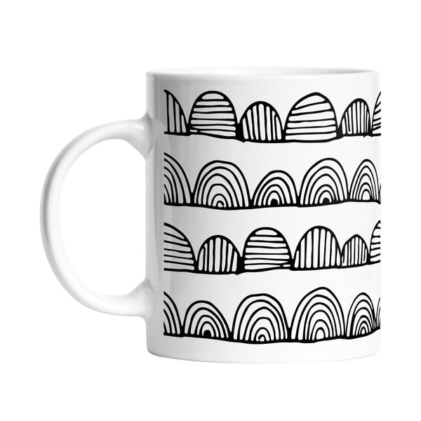 Hrnek Black Shake Bumpy Stripes, 330ml-image-1