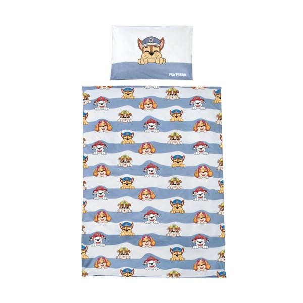 Bavlněné dětské povlečení do postýlky 100x135 cm Paw Patrol – Roba