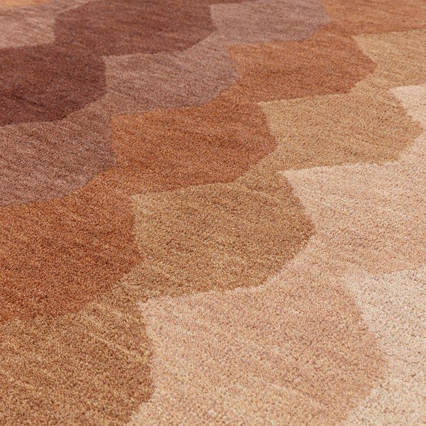 Vlněný koberec v cihlové barvě 160x230 cm Hive – Asiatic Carpets-image-2