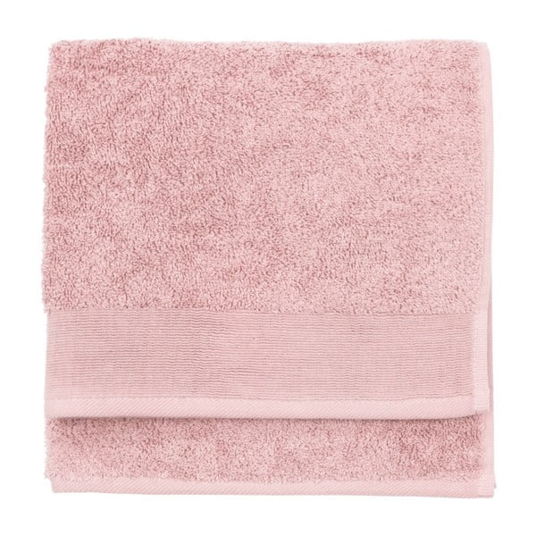 Růžový froté ručník Walra Prestige, 50 x 100 cm