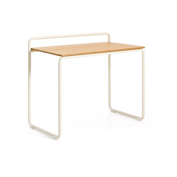 Dětský psací stůl s deskou v dekoru jasanového dřeva 45x82 cm Tinn – Kave Home