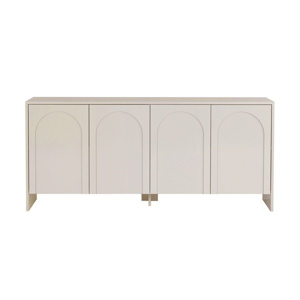 Krémová komoda 180x80x45 cm Arlen  – Kalune Design-image-3