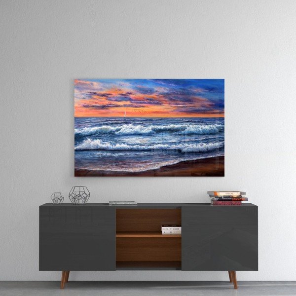 Skleněný obraz Insigne Waves, 72 x 46 cm-image-1