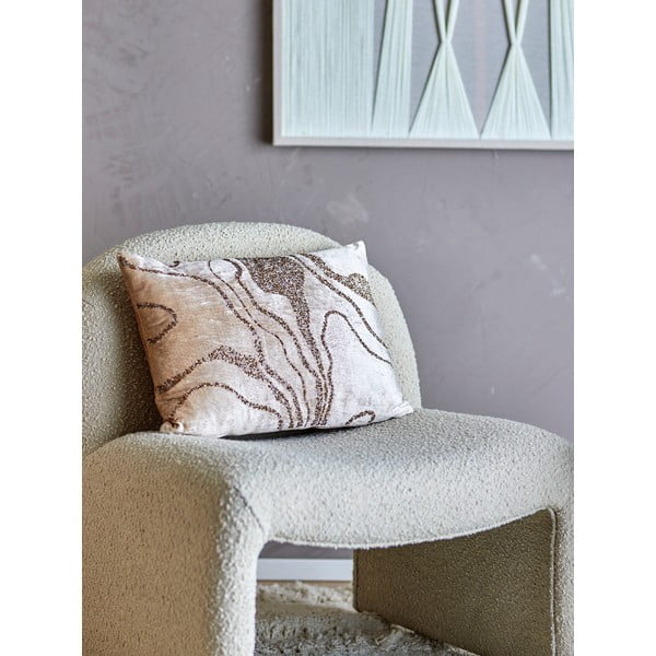 Dekorační polštář s příměsí bavlny 35x50 cm Adelona – Bloomingville-image-1