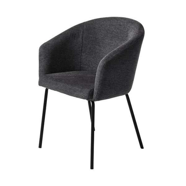Tmavě šedá jídelní židle Easton – Unique Furniture