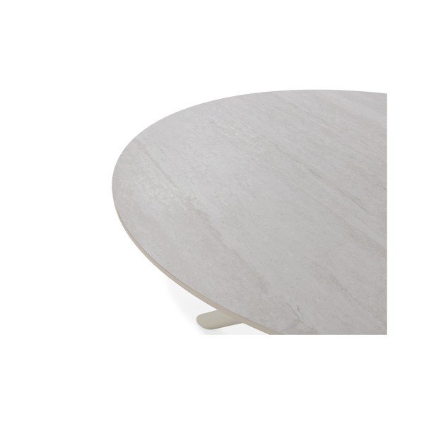 Kulatý jídelní stůl s keramickou deskou ø 119,5 cm Talia – Marckeric-image-3