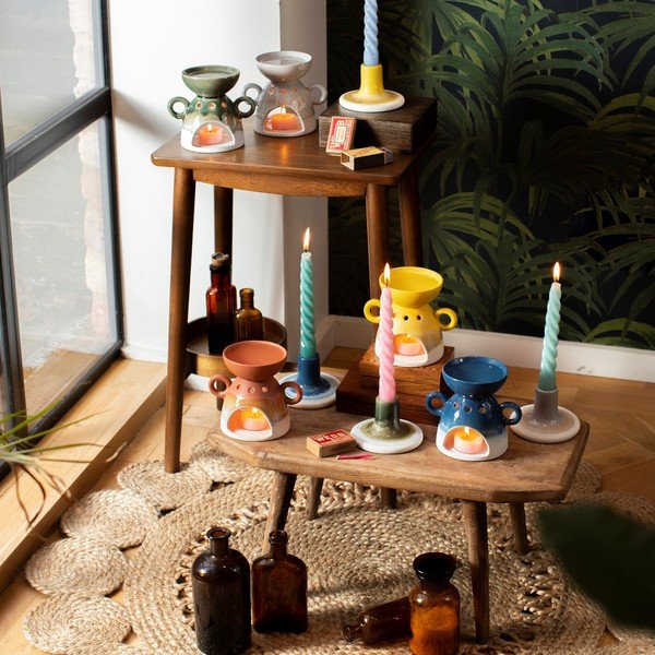 Aromalampa v terakotové barvě Sass & Belle Bohemian Home Mojave-image-2