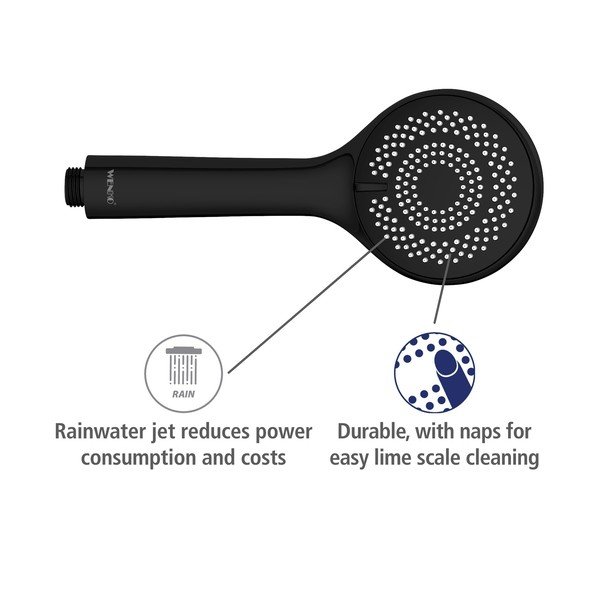 Sprchová hlavice ø 9,5 cm Water Saving – Wenko-image-3