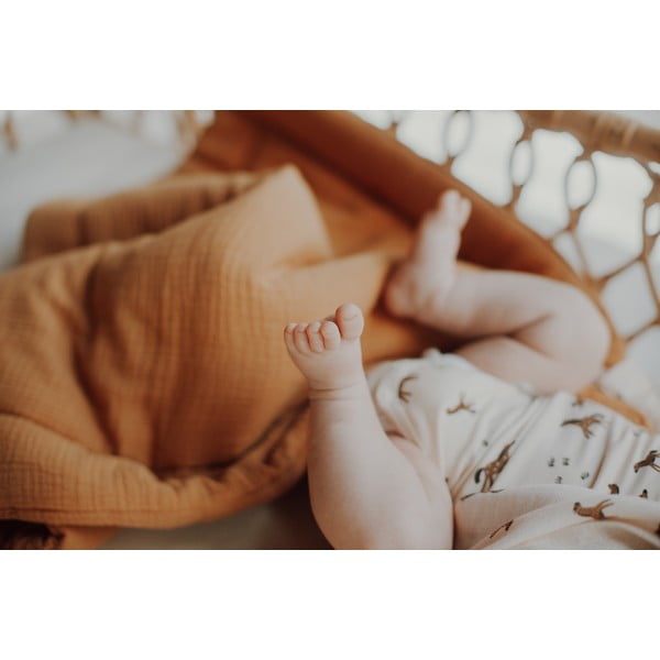 Koňakově hnědá souprava do postýlky – Malomi Kids-image-1