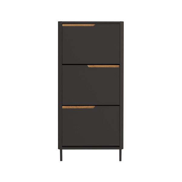 Antracitově šedý botník Tenzo Switch, 62 x 131 cm-image-2