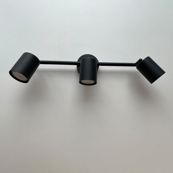 Černé kovové LED bodové svítidlo 8x42 cm Vano – Fischer & Honsel-image-1