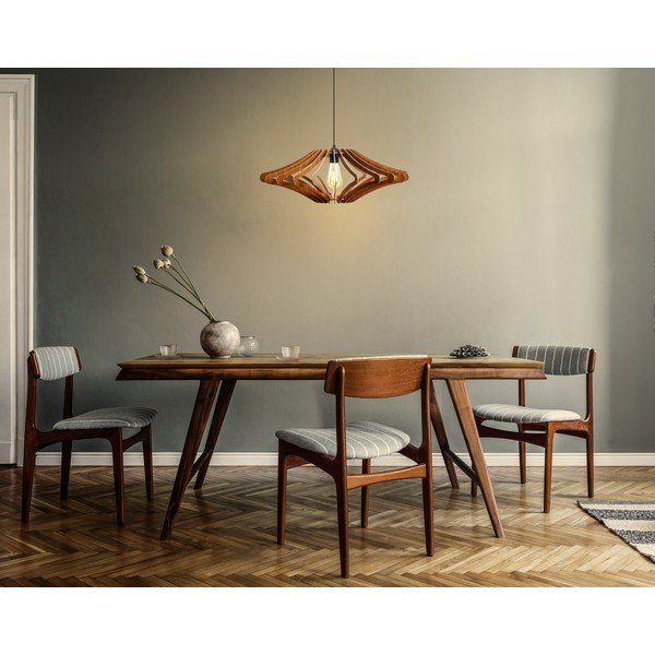 Závěsné svítidlo v přírodní barvě ø 47 cm – Opviq lights-image-2