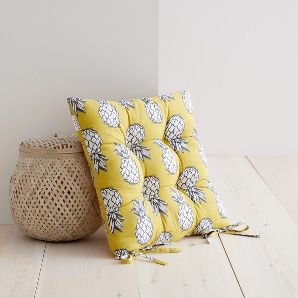 Zahradní podsedáky v sadě 2 ks 40x40 cm - Pineapple Elephant-image-1