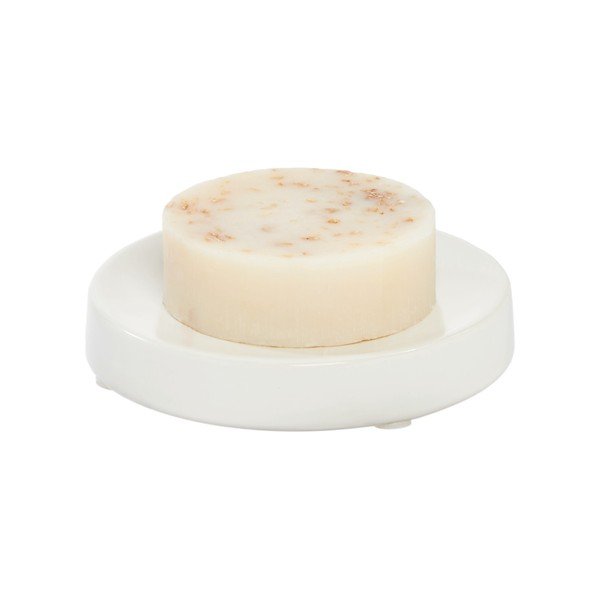 Bílá keramická mýdlenka iDesign Eco Vanity