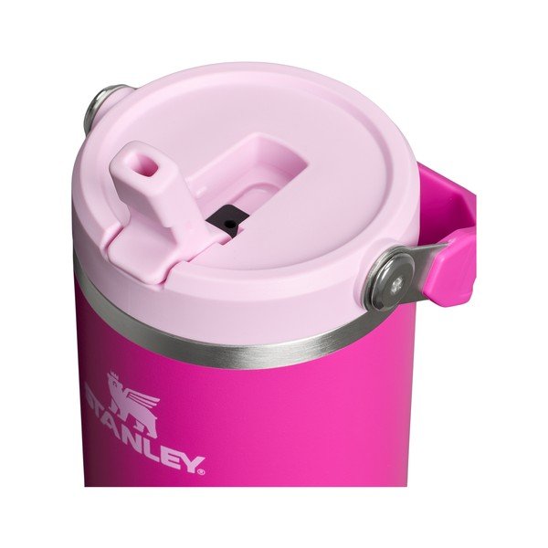 Růžová termoska z nerezové oceli 890 ml The IceFlow™ Flip Straw 2.0 Cherry Blossom – Stanley-image-1