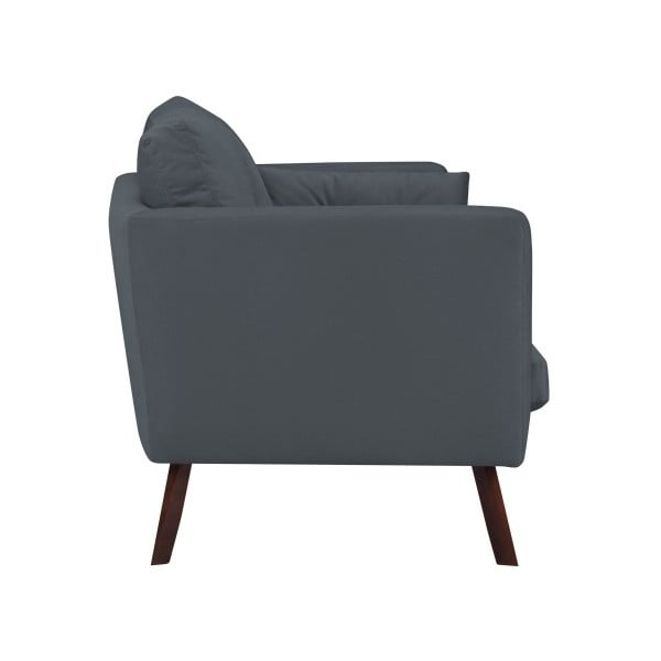 Tmavě šedá 2místná pohovka Mazzini Sofas Elena-image-3
