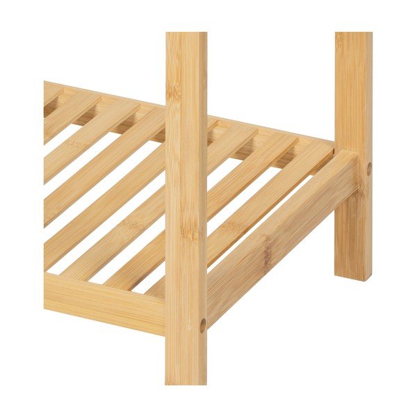 Bambusový koupelnový regál v přírodní barvě 37x110 cm Skaren – Bonami Essentials-image-3