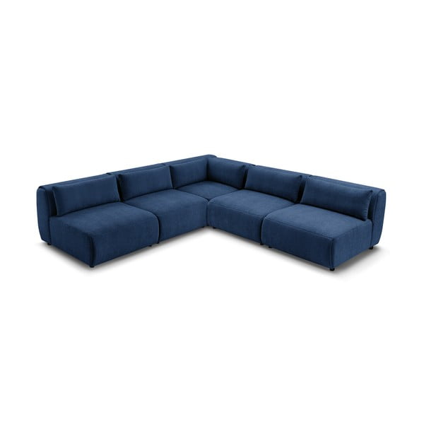 Tmavě modrá rohová pohovka (variabilní) Jeanne – Bobochic Paris-image-3