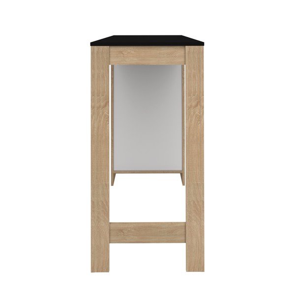 Barový stůl s černou deskou 50x115 cm Aravis – TemaHome-image-3