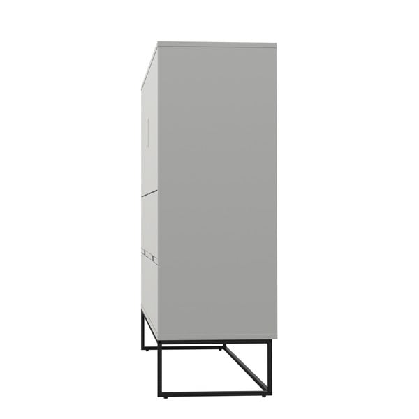 Bílá komoda se 4 zásuvkami Tenzo Lipp-image-4