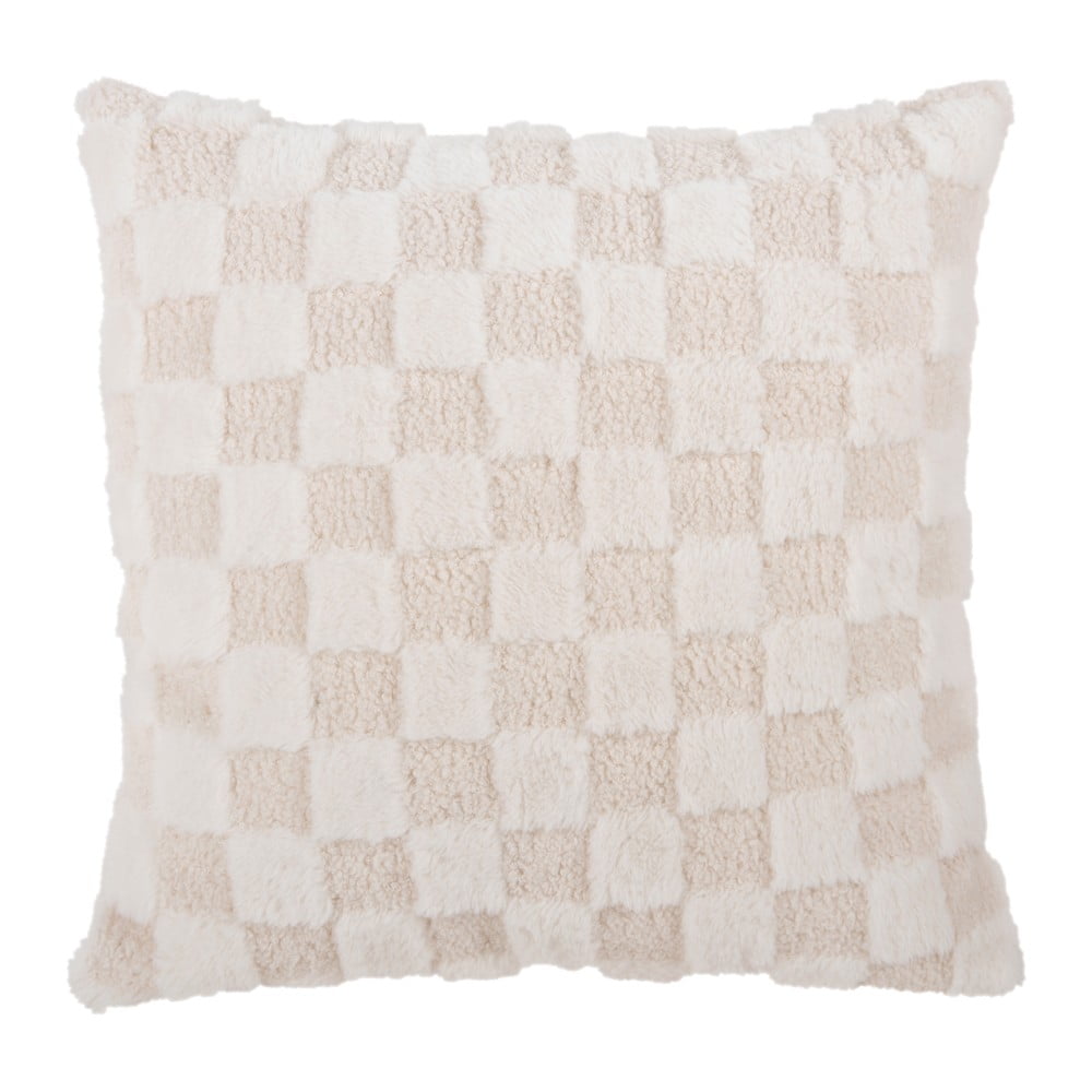 Dekorační polštář z mikroplyše 45x45 cm Checker – PT LIVING