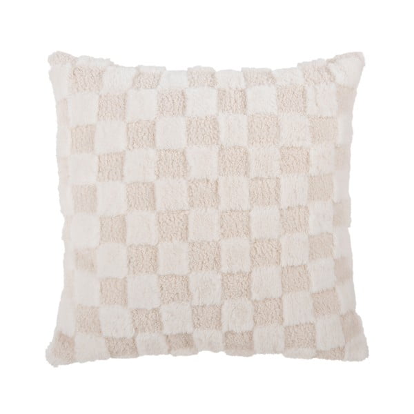 Dekorační polštář z mikroplyše 45x45 cm Checker – PT LIVING