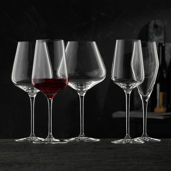 Sada 4 sklenek z křišťálového skla Nachtmann ViNova Glass Champagne, 280 ml-image-1