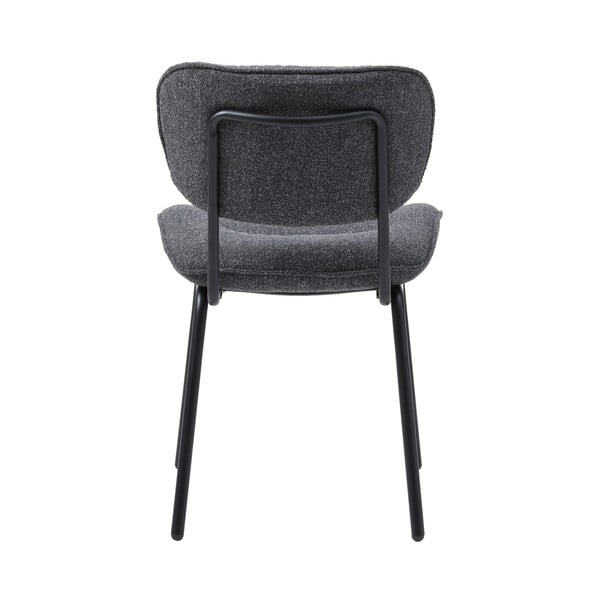 Tmavě šedá jídelní židle Buffalo – Unique Furniture-image-3