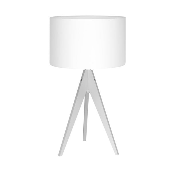 Stolní lampa Artist White/White, 40x33 cm