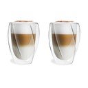 Sada 2 dvoustěnných sklenic Vialli Design Latte, 300 ml