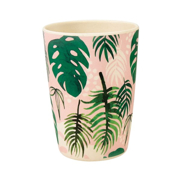 Bambusový pohár Rex London Tropical Palm, 400 ml