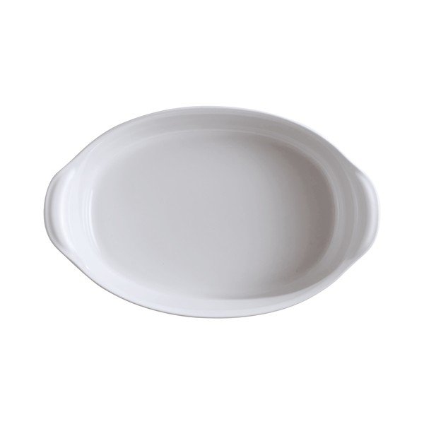 Bílá oválná zapékací mísa Emile Henry, 2,3 l-image-1