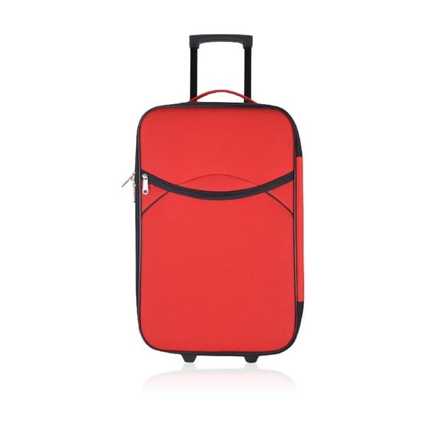 Cestovní kufr Classic Red L