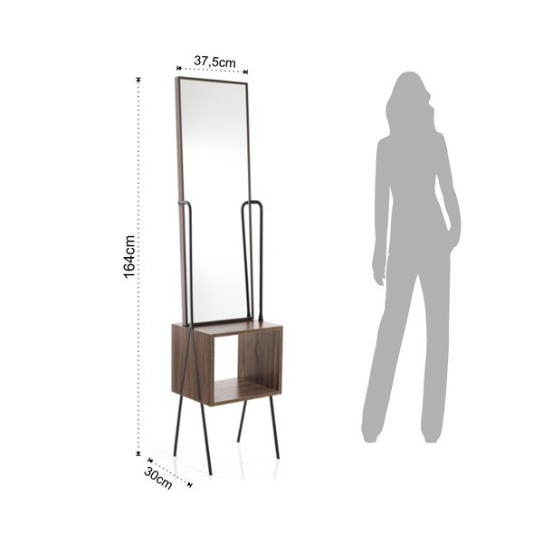 Stojící zrcadlo Tomasucci Billa, výška 164 cm-image-2
