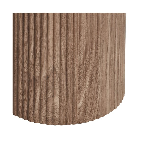 Béžový/v přírodní barvě konzolový stolek s deskou v dekoru mramoru 40x120 cm Athens – House Nordic-image-4