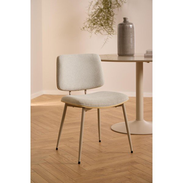 Krémová jídelní židle Owen – Actona-image-2