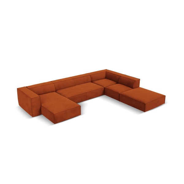 Oranžová rohová pohovka (pravý roh) Madame – Windsor & Co Sofas-image-2