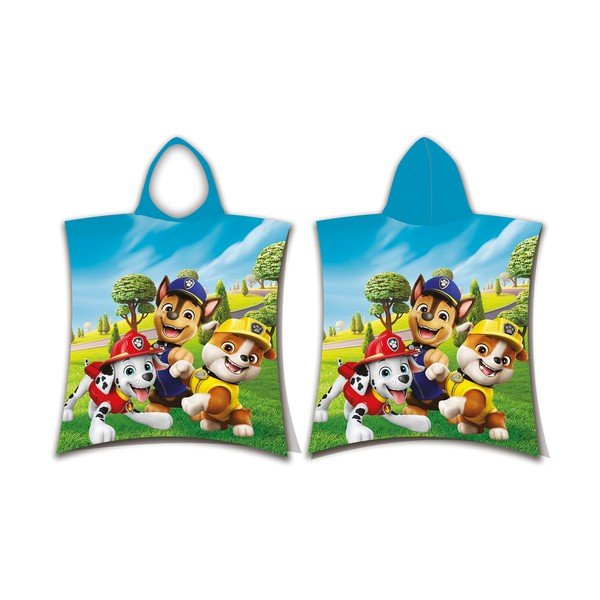 Bavlněné dětské pončo velikost 3-8 let Paw Patrol – Jerry Fabrics