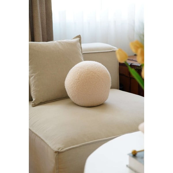 Dekorační polštář z materiálu bouclé ø 20 cm Top – Mioli Decor-image-2