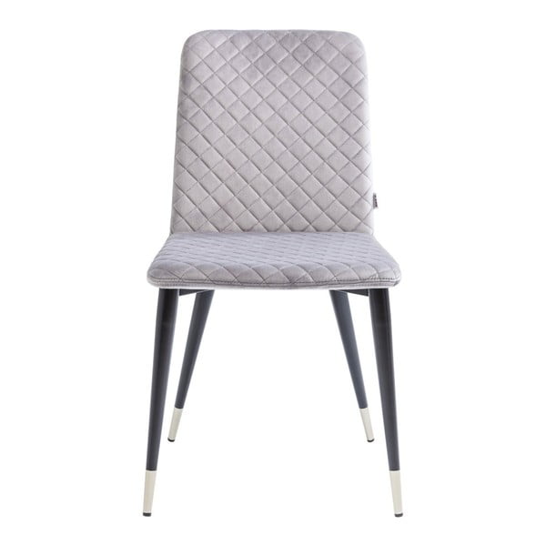 Sada 2 světle šedých jídelních židlí Kare Design Montmartre