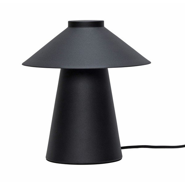 Černá kovová stolní lampa Chipper - Hübsch