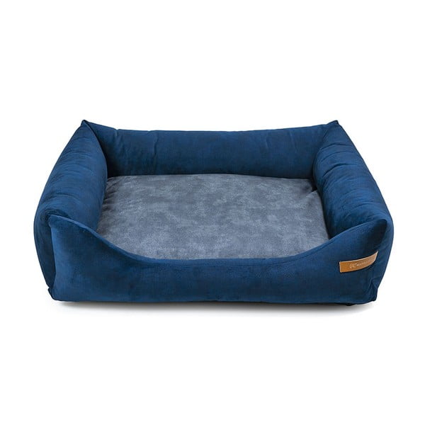 Modro-tmavě šedý pelíšek pro psa 65x75 cm SoftBED Eco M – Rexproduct
