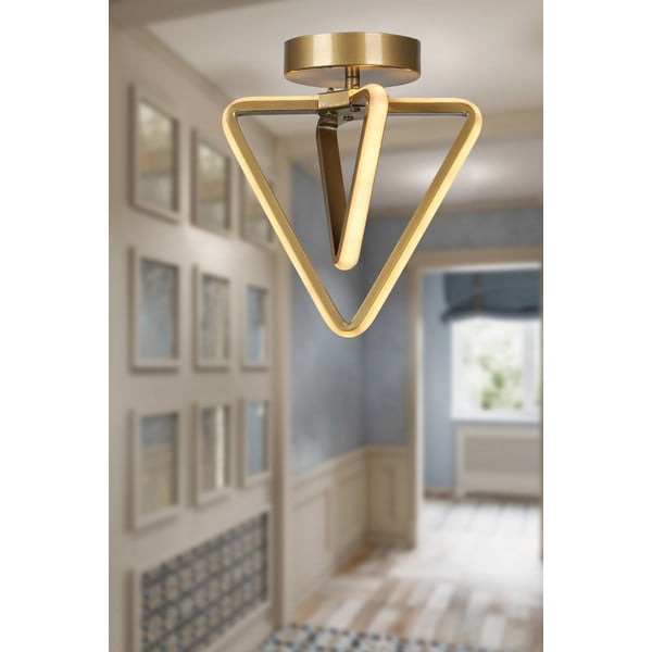 Kovové LED stropní svítidlo v bronzové barvě Baris – Squid Lighting-image-1