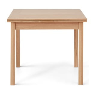 Rozkládací jídelní stůl podýhovaný dubem Hammel Dinex 90 x 90 cm