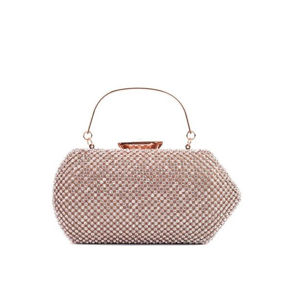 Psaníčko s kamínky zlaté barvy Isabella Rhea